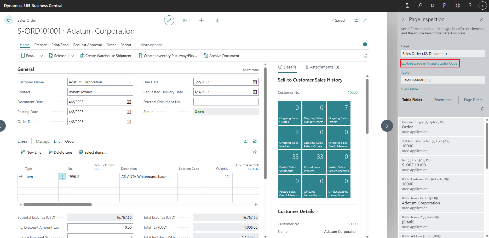 Troubleshoot in Visual Studio Code directly from the web client Business Central Microsoft Learn