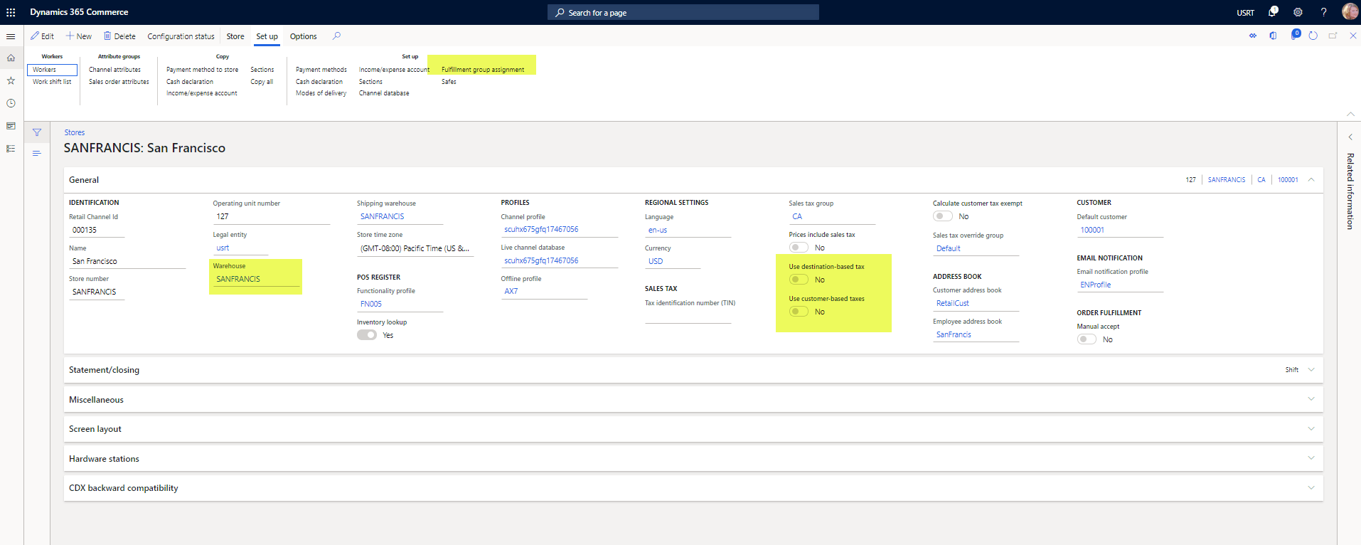 Customer orders in point of sale (POS) Commerce Dynamics 365