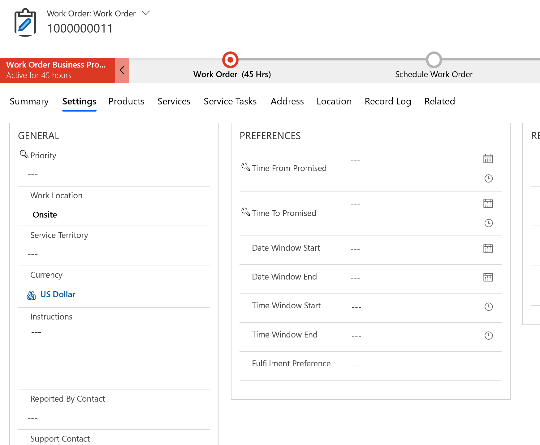 Schedule with time constraints in Dynamics 365 Field Service