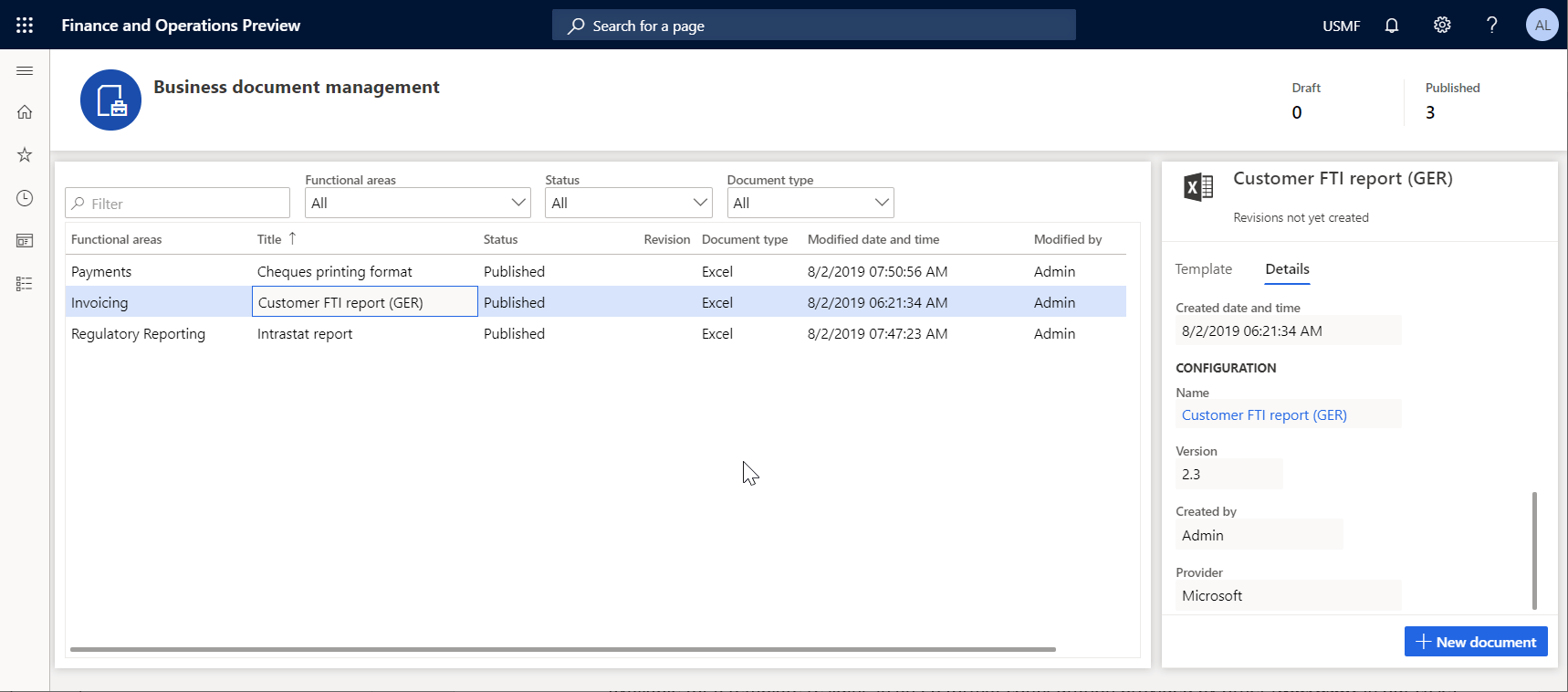 Finance Microsoft Dynamics 365