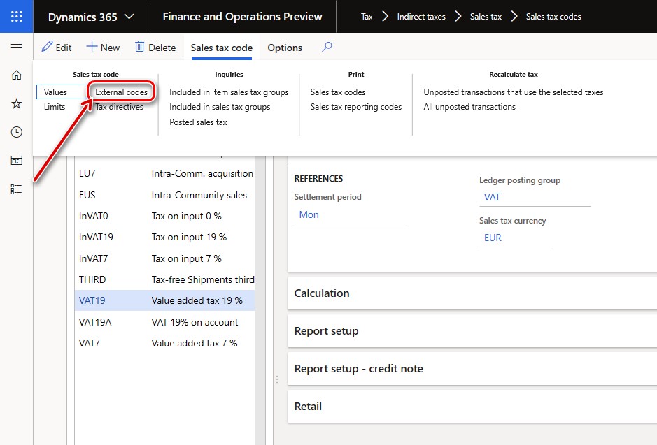 Standard Audit File for Tax (SAFT) for Norway Finance Dynamics 365