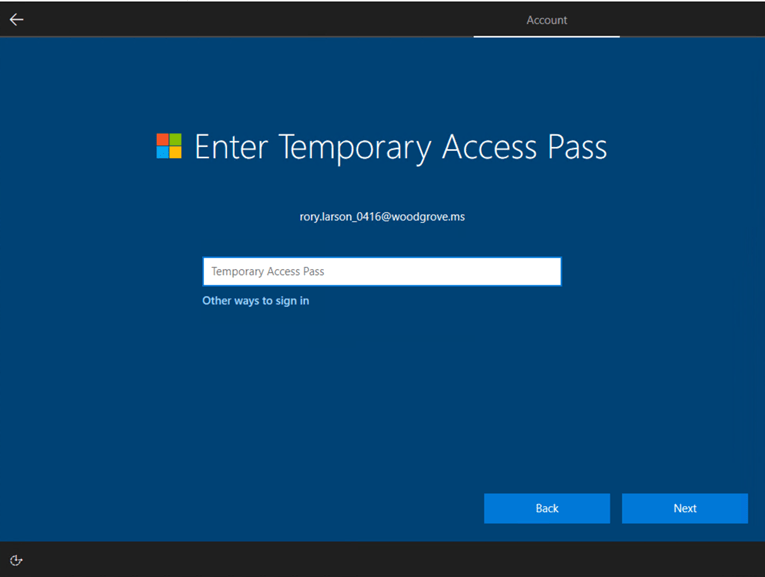 Configure a Temporary Access Pass in Microsoft Entra ID to register