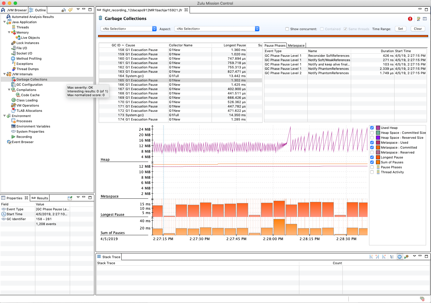 Review data with Zulu Flight Recorder and Mission Control Microsoft Learn