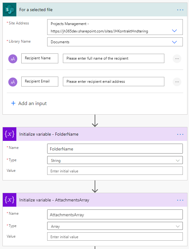 Power Automate Send SharePoint files as attachments Microsoft Learn