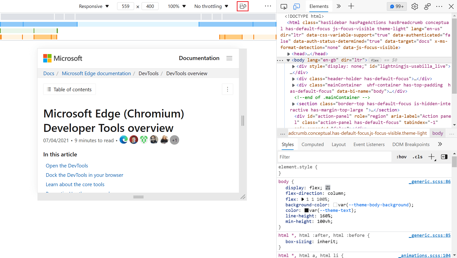 Emulate mobile devices (Device Emulation) Microsoft Edge Development