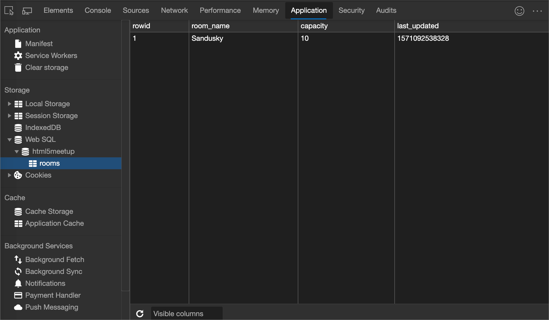 View  SQL data Microsoft Edge Development Microsoft Learn