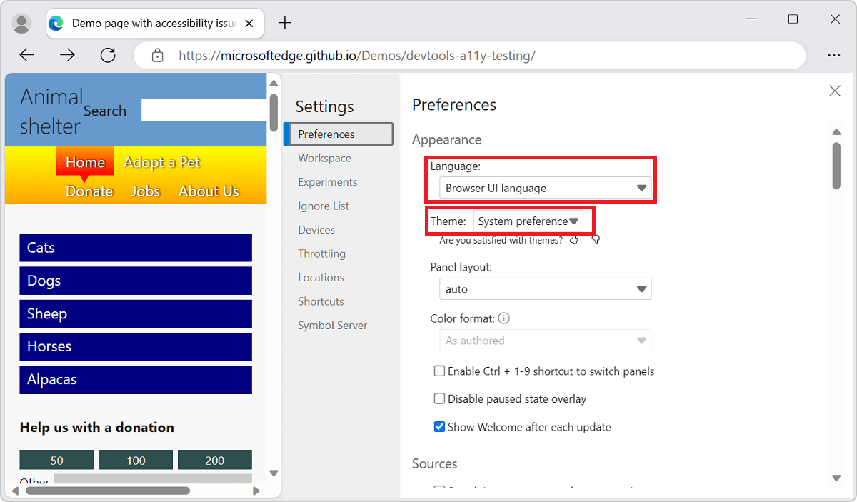 Overview of DevTools - Microsoft Edge Developer documentation 