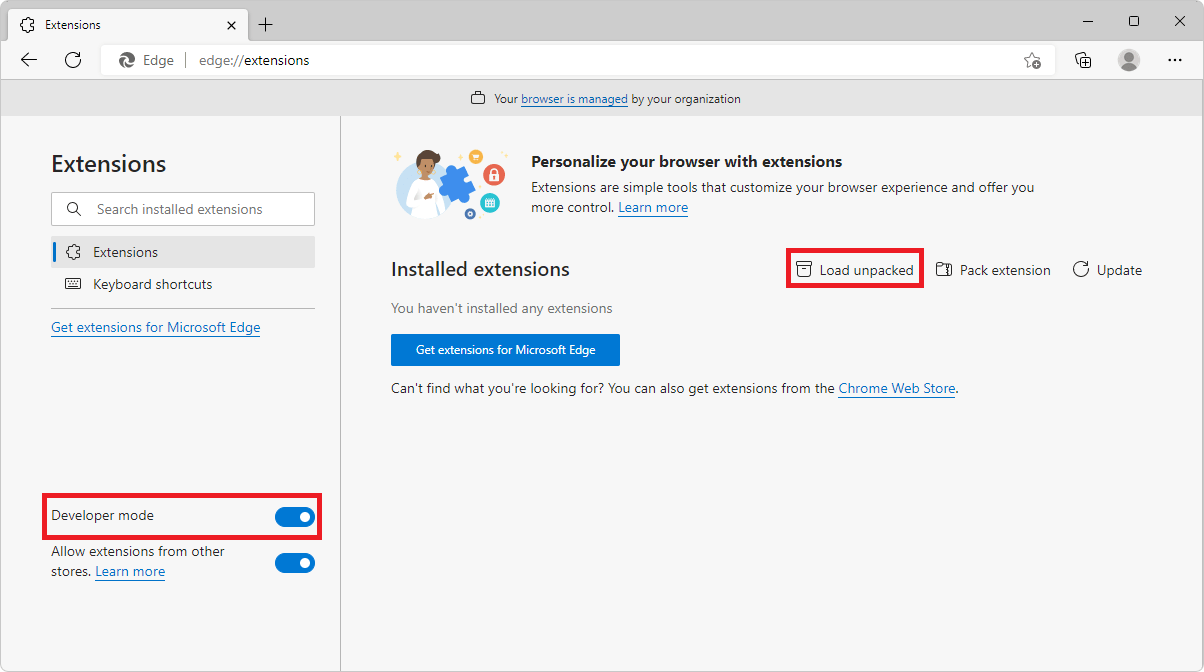 Create an extension that customizes the DevTools UI Microsoft Edge