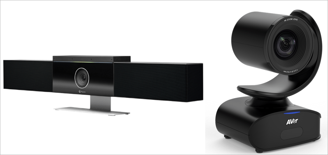 Step 4 Select devices that enable your space for hybrid meetings