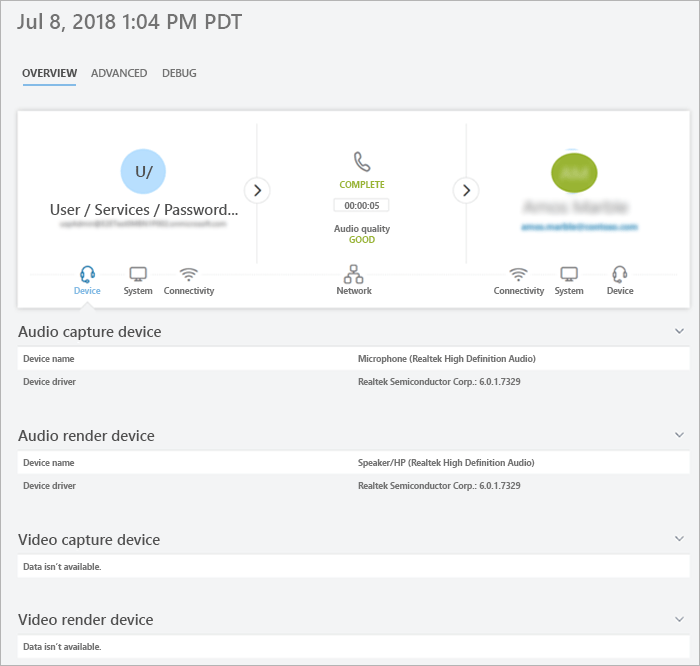 Use Call Analytics To Troubleshoot Poor Call Quality - Microsoft Teams | Microsoft Learn