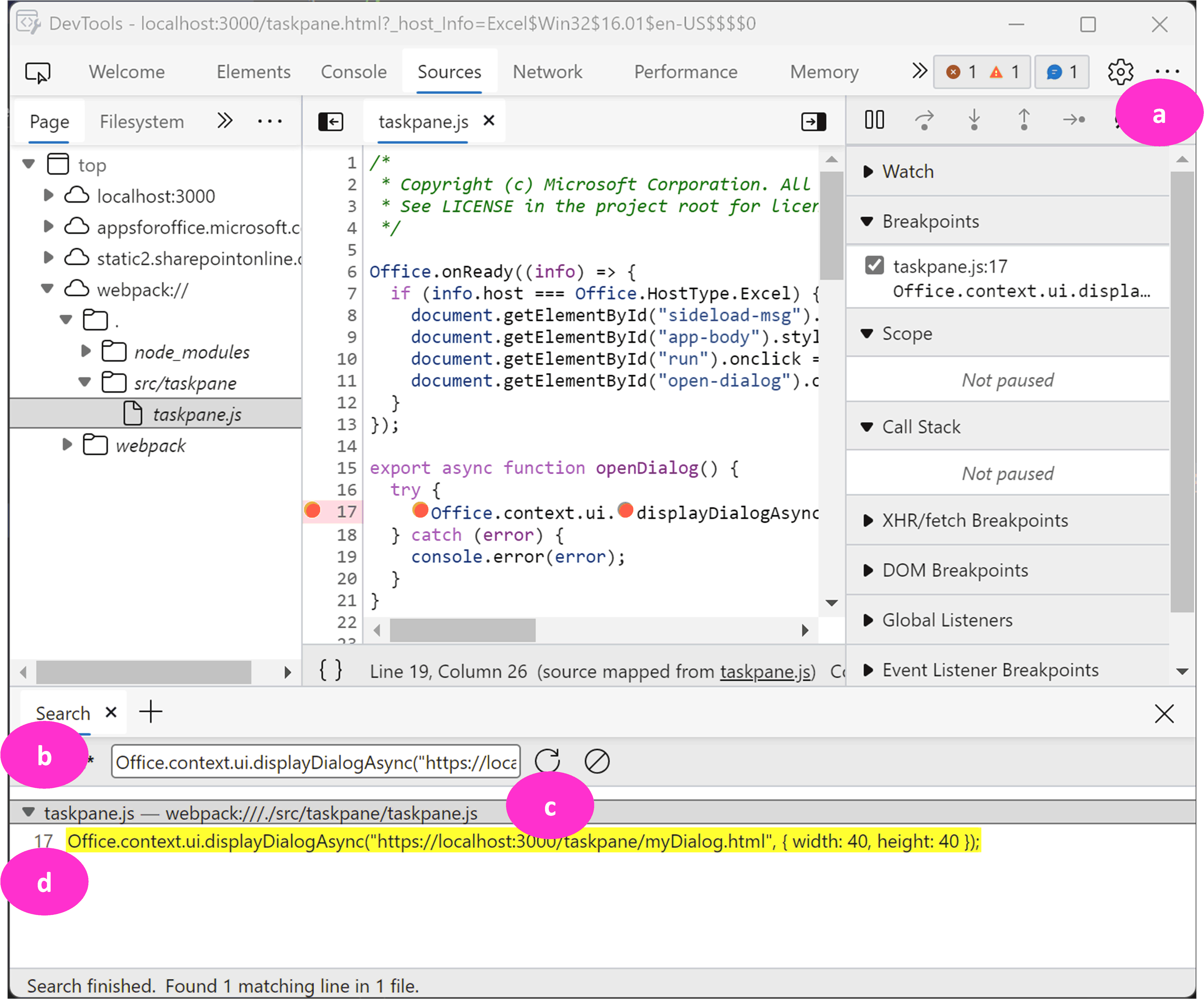 Devtools Debugger Microsoft Edge Development