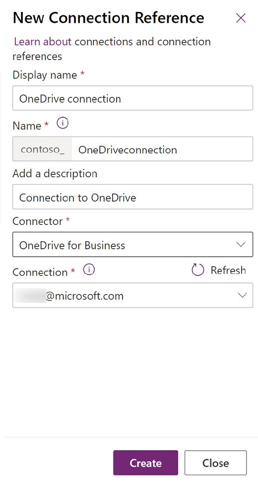 Use a connection reference in a solution with Microsoft Dataverse