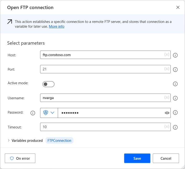 FTP actions reference Power Automate Microsoft Learn