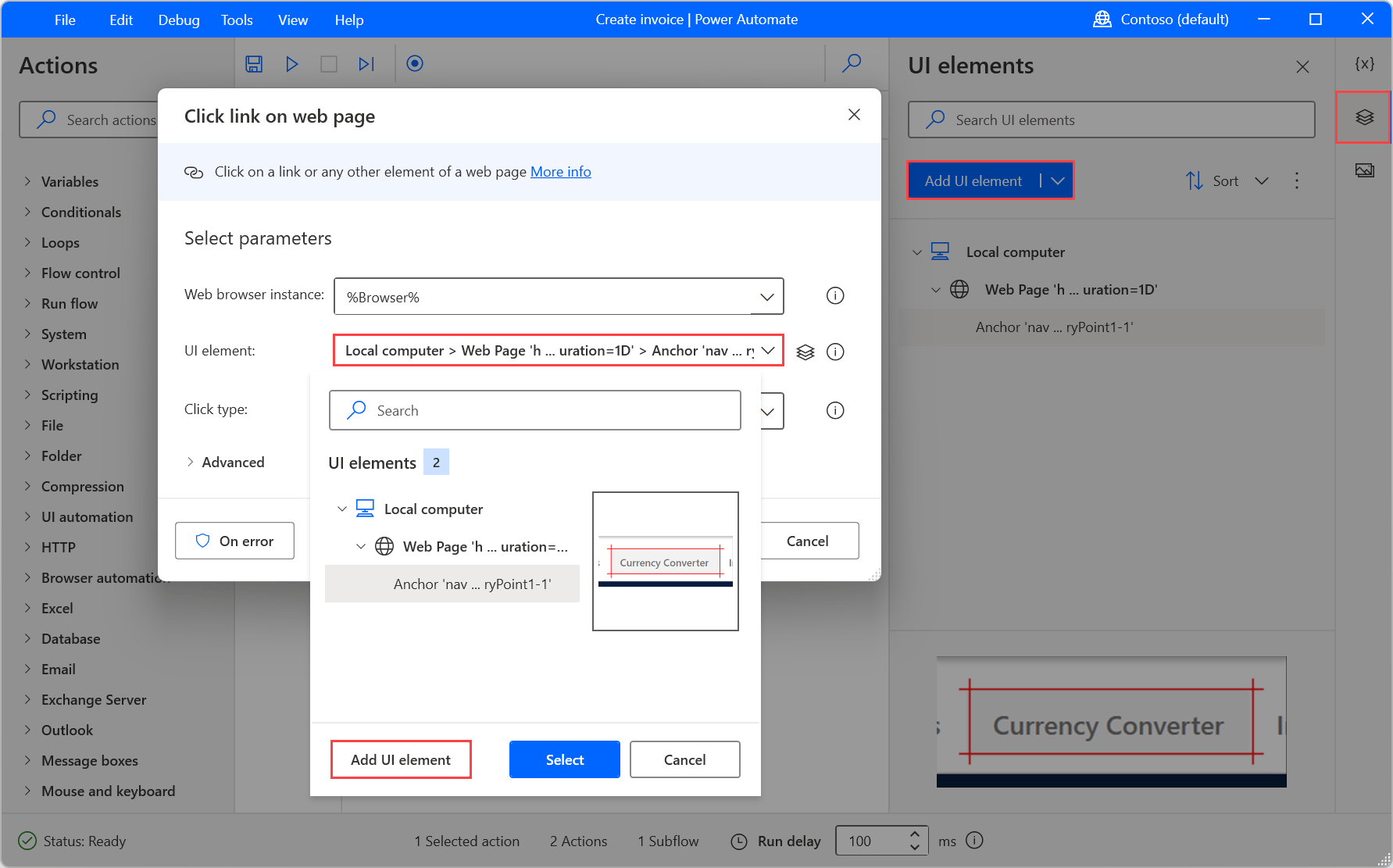 Browser automation actions reference - Power Automate | Microsoft