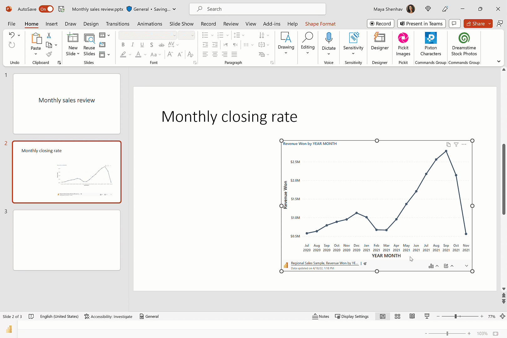 What's new in the Power BI addin for PowerPoint Power BI Microsoft