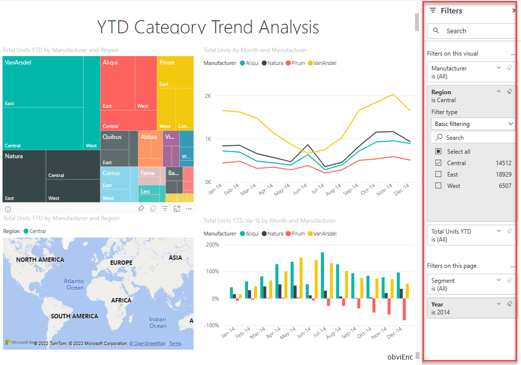 Tour the report Filters pane Power BI Microsoft Learn