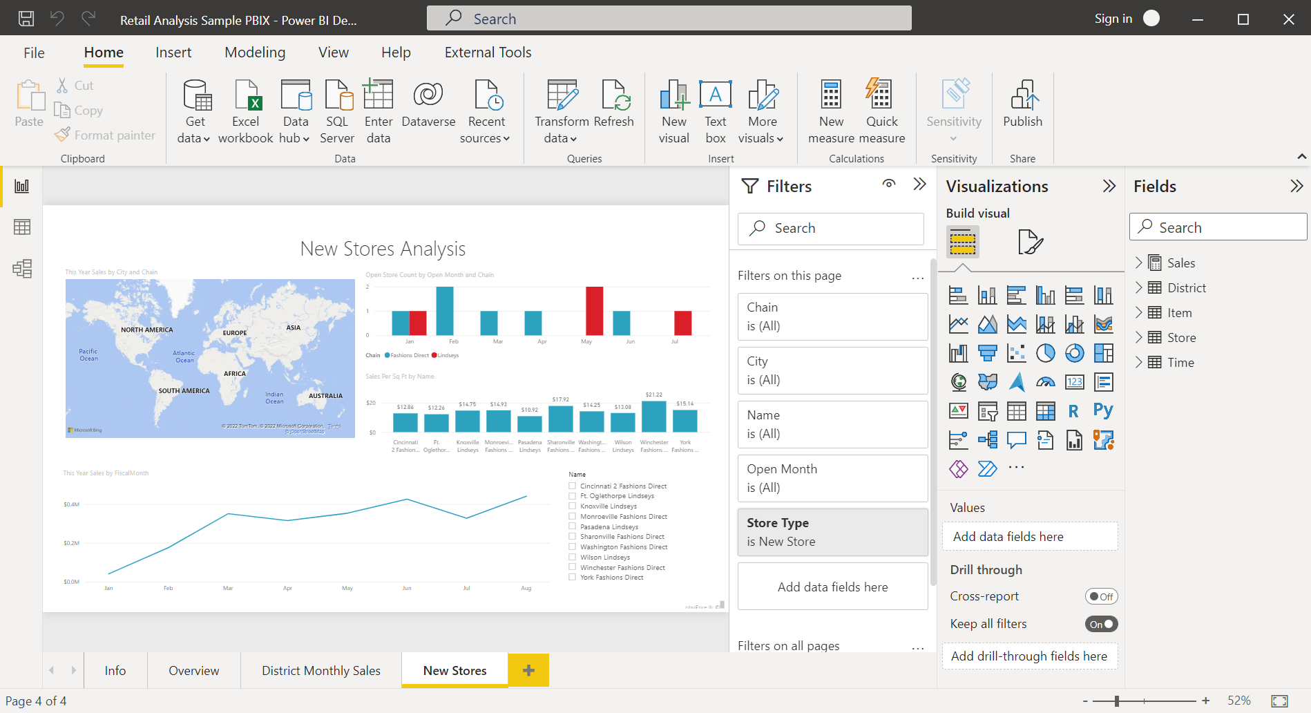 Tutorial Explore a Power BI sample Power BI Microsoft Learn