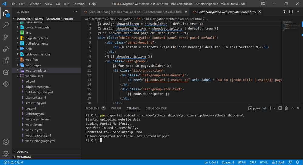 Use Visual Studio Code and Microsoft Power Platform CLI Microsoft Learn