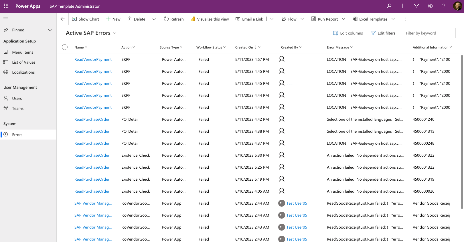 Monitor for errors Power Platform Microsoft Learn