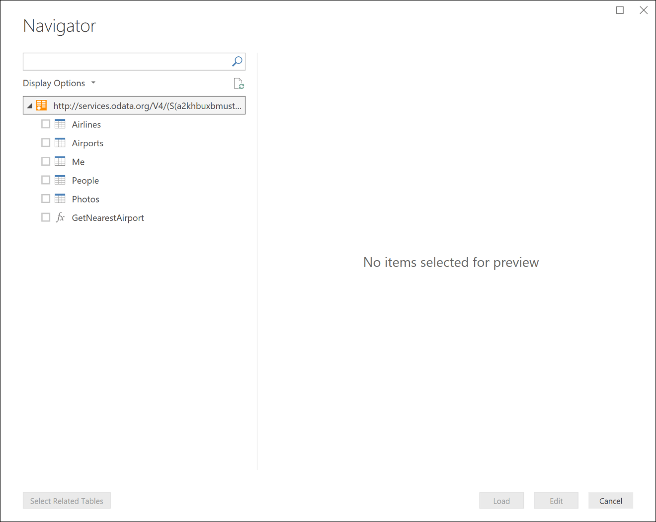Handling navigation for Power Query connectors Power Query