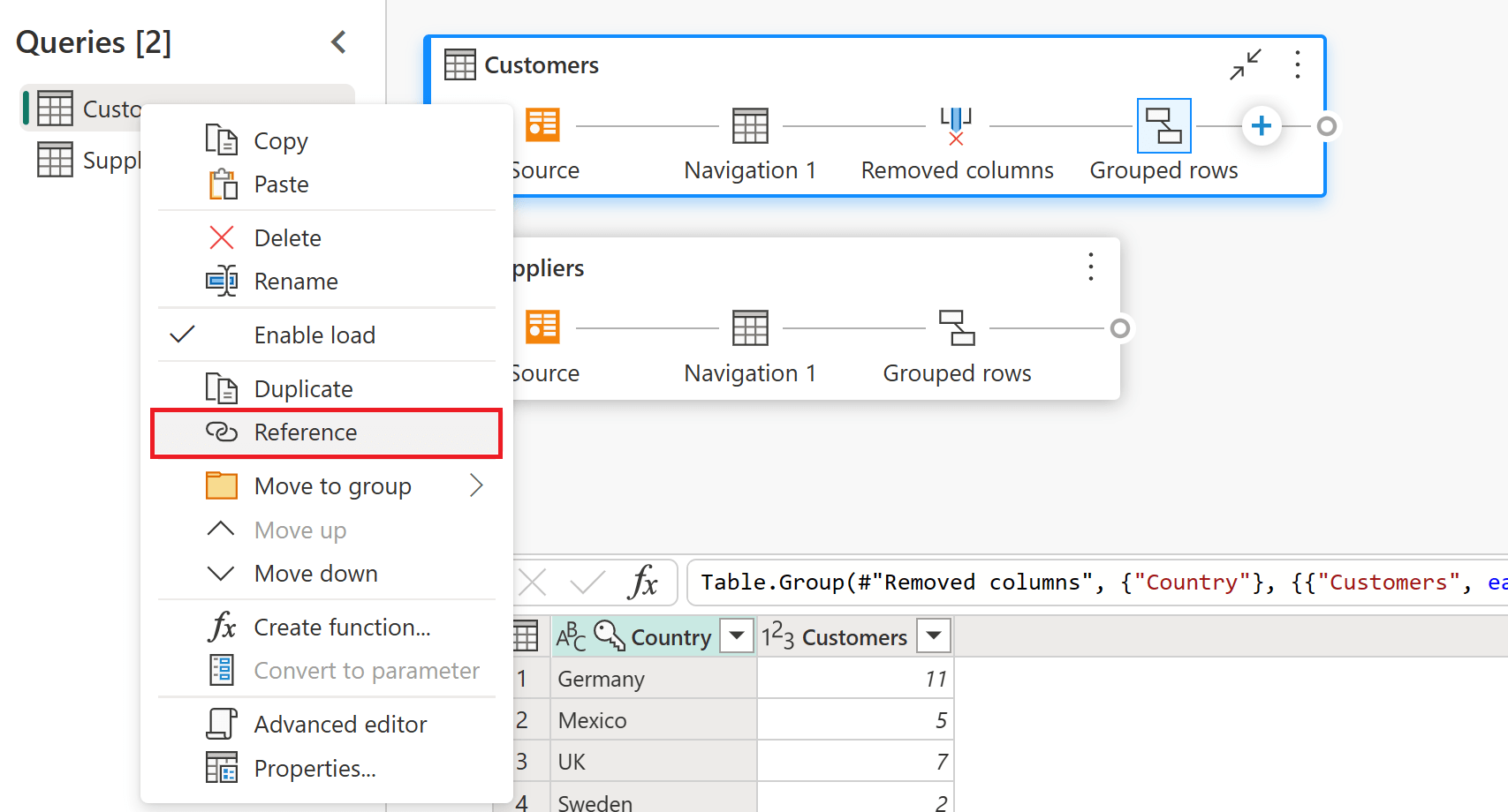 The Power Query user interface Power Query Microsoft Learn