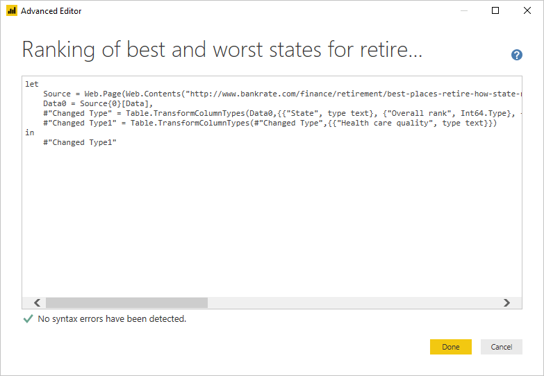The Power Query user interface Power Query Microsoft Learn