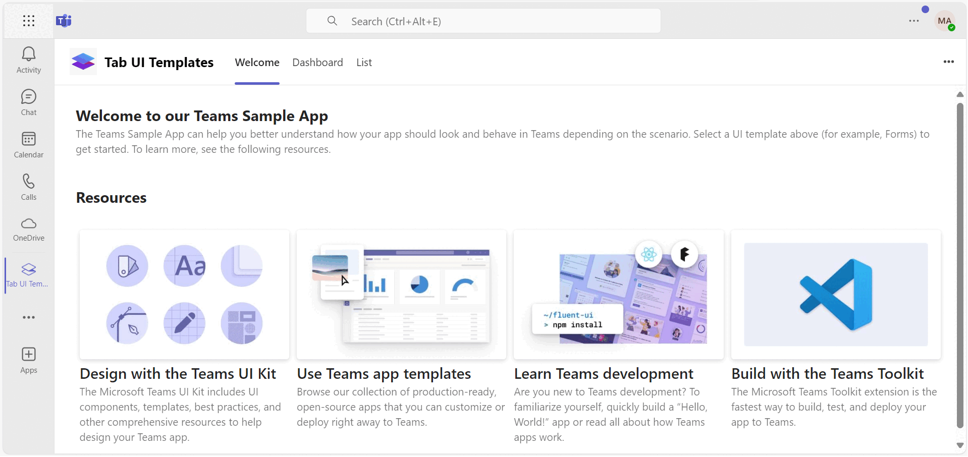 Deploying the Microsoft Teams UI templates sample app Code Samples Microsoft Learn Deploying the Microsoft Teams UI templates sample app Code Samples Microsoft Learn