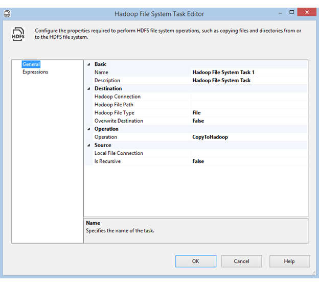 Hadoop File System Task SQL Server Integration Services (SSIS