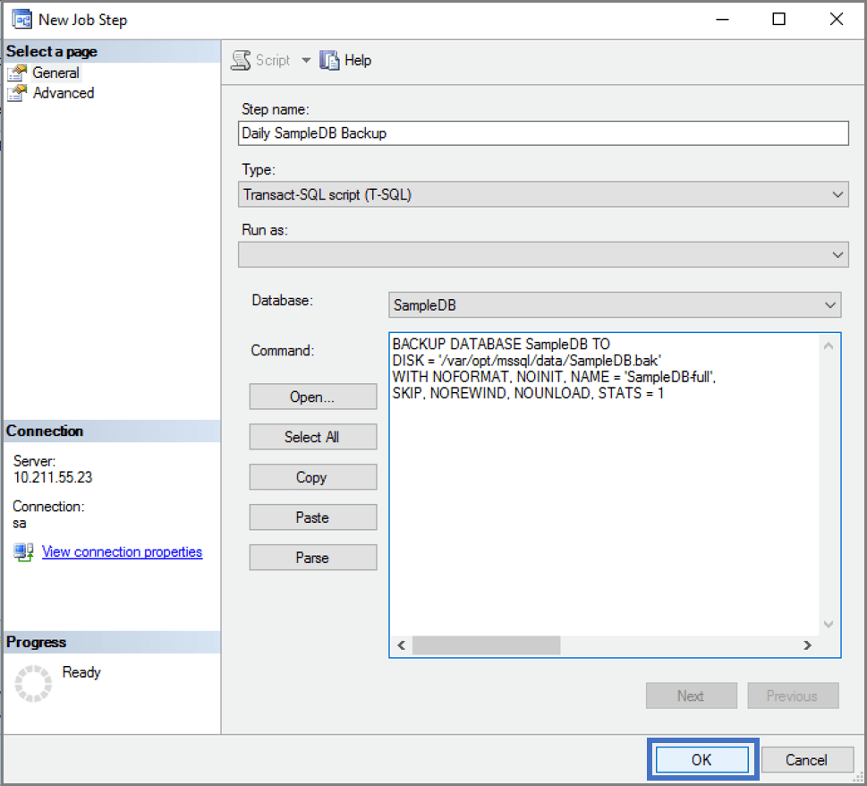 Create and run jobs for SQL Server on Linux SQL Server Microsoft Learn