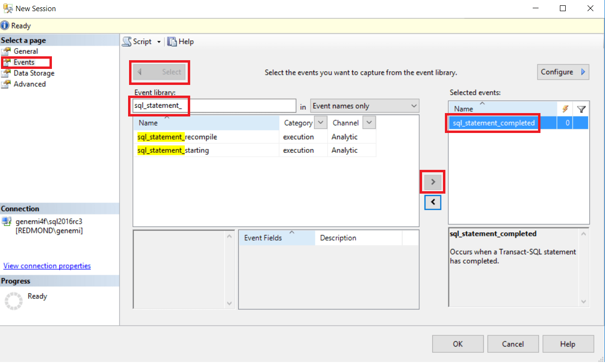 Quickstart Extended Events SQL Server Microsoft Learn