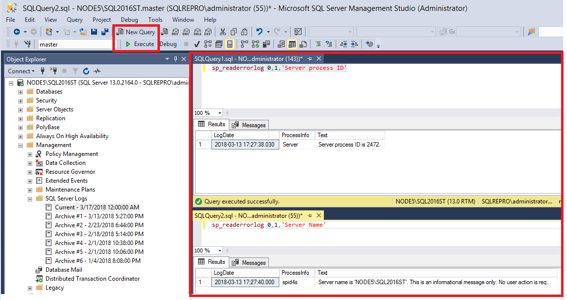 Tips and tricks using SSMS SQL Server Management Studio (SSMS