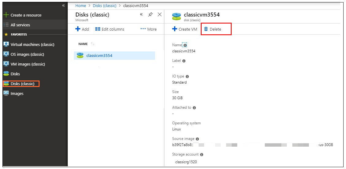 Troubleshoot errors when you delete Azure classic storage accounts