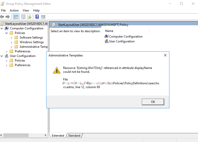 Error when you open gpedit.msc - Windows Client | Microsoft Learn