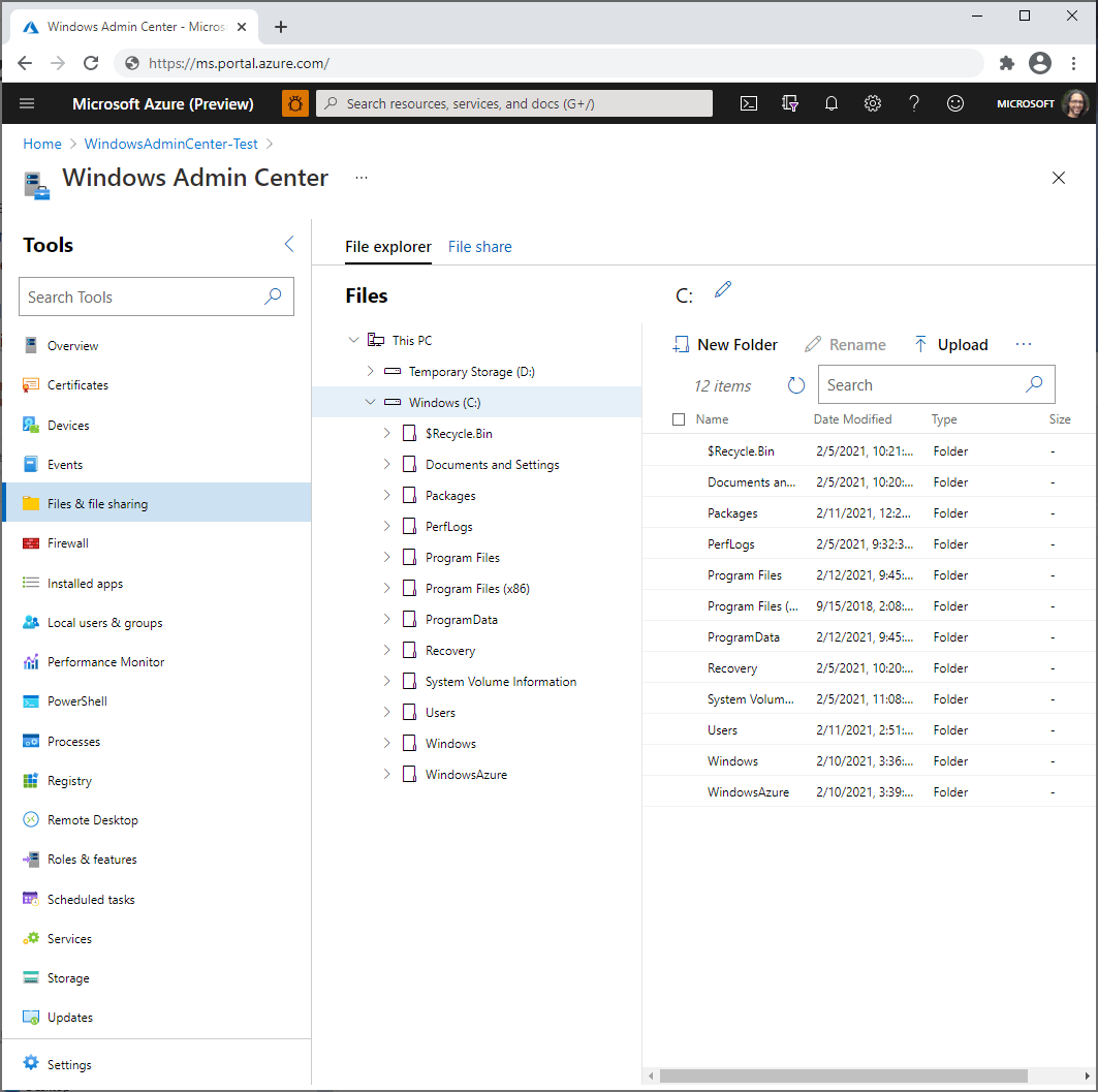 Manage a Windows VMs using Windows Admin Center in Azure Microsoft Learn