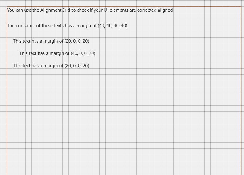 AlignmentGrid XAML Control Windows Community Toolkit Microsoft Learn