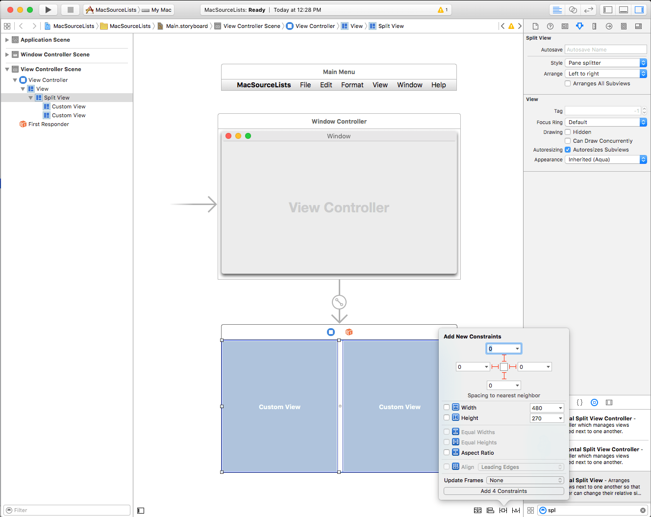Source lists in Xamarin.Mac Xamarin Microsoft Learn