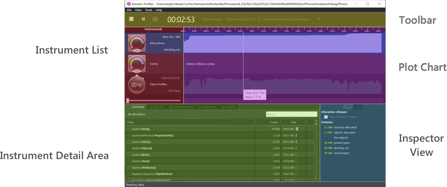 Xamarin Profiler Xamarin Microsoft Learn
