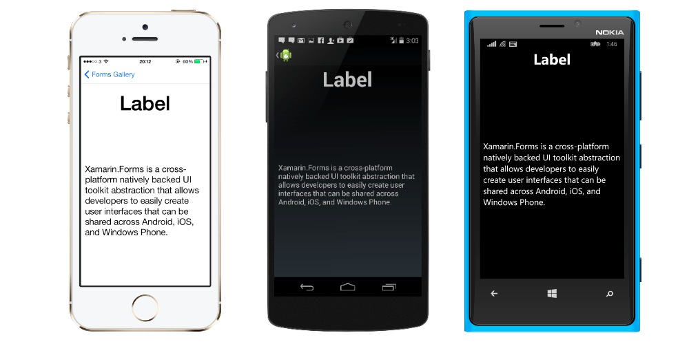 Label Clase (Xamarin.Forms) Microsoft Learn