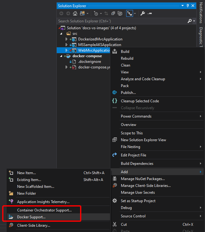 Visual Studio Tools para Docker en Windows Microsoft Learn