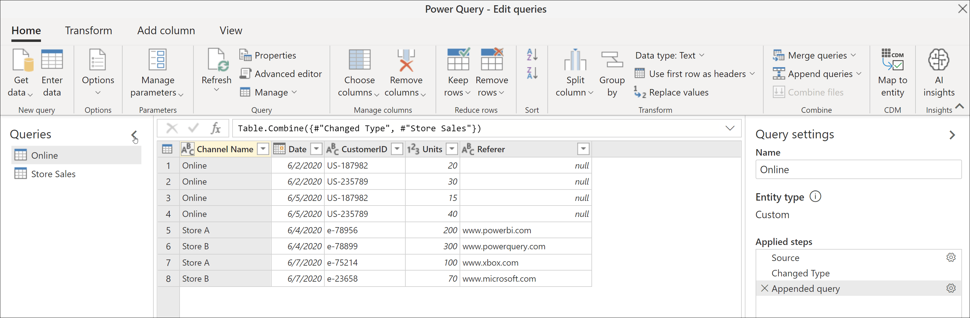 Anexo de consultas Power Query Microsoft Learn