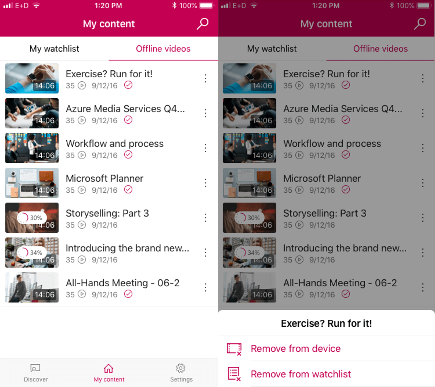 Ver & crear vídeos de Microsoft Stream (Clásico) sobre la marcha con
