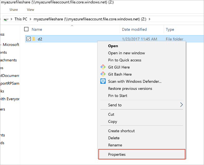 Memasang berbagi file Azure di Windows Microsoft Learn