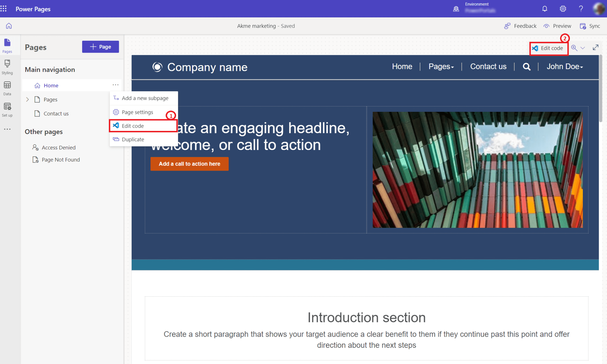 Edit kode dengan Visual Studio Code for the  (pratinjau) Microsoft