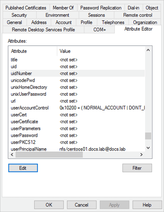 NFS ボリュームのActive Directory Domain Services (AD DS) LDAP 認証を有効にする