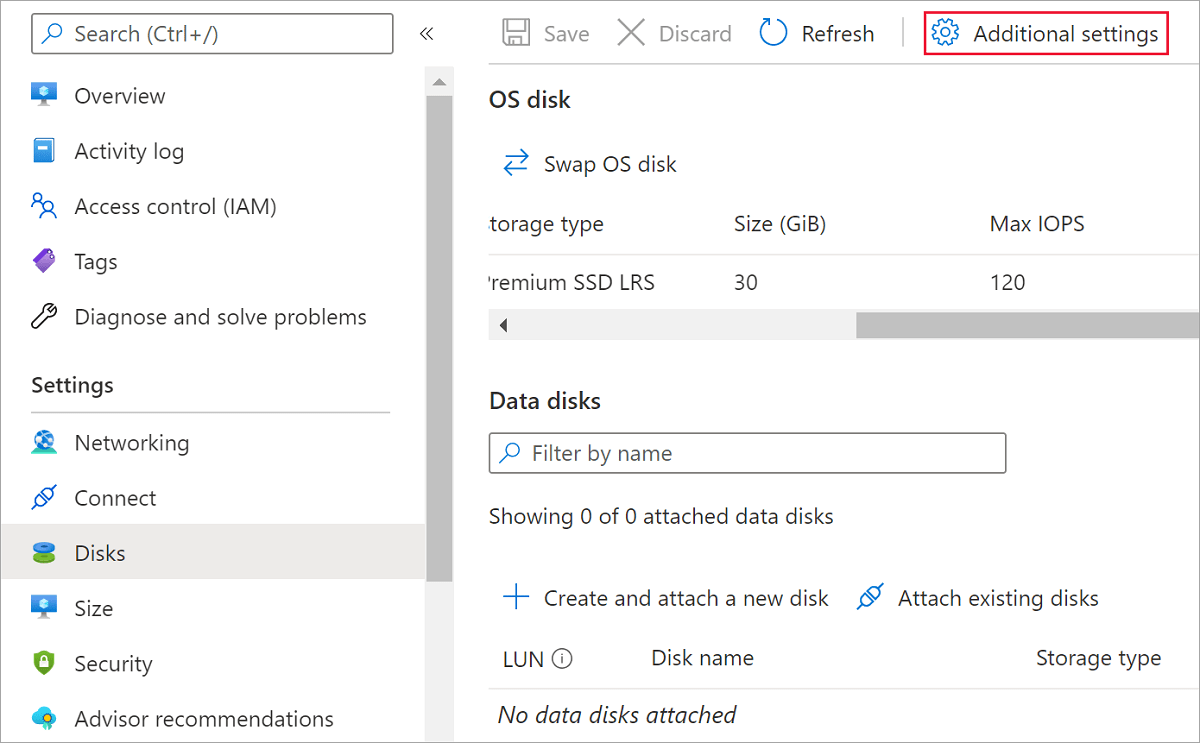 ホストでの暗号化を使用してエンドツーエンドの暗号化を有効にする Azure portal マネージド ディスク Azure
