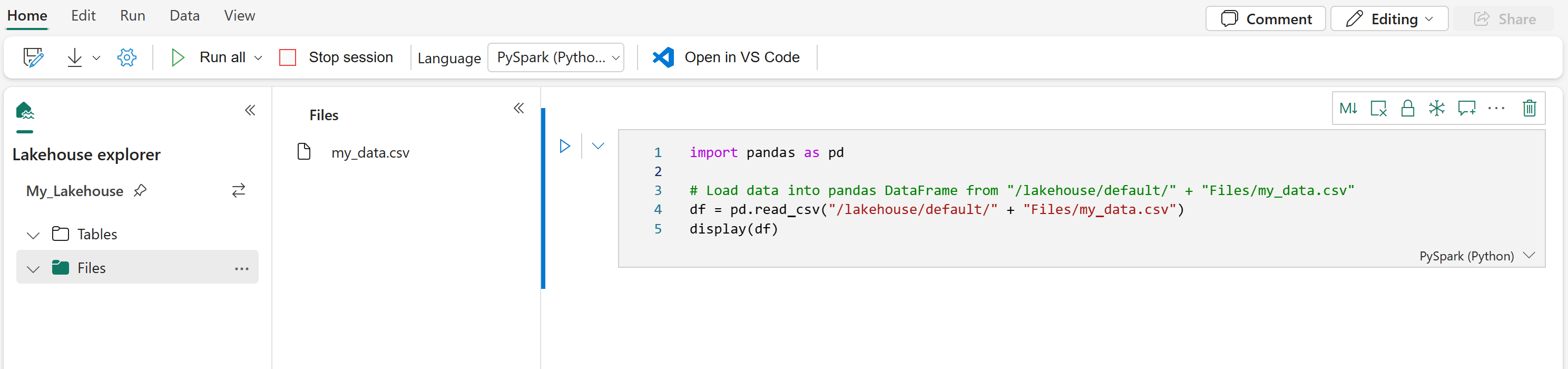 Pandas を使用してデータを読み書きする Microsoft Fabric Microsoft Learn