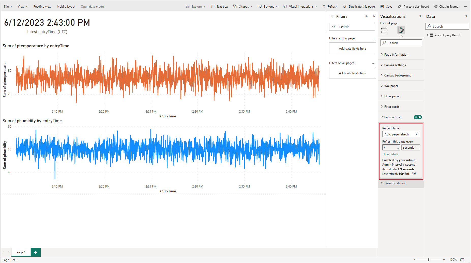 カスタム アプリから Microsoft Fabric KQL データベースにリアルタイム イベントをストリーム配信する