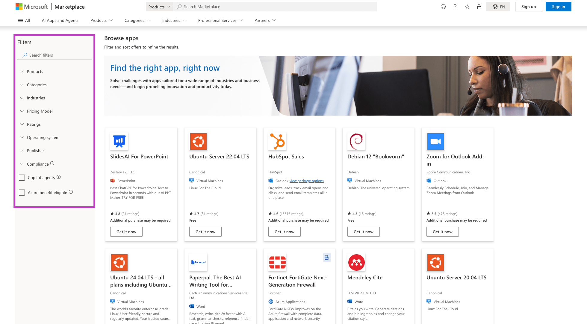 Azure Marketplace 개요 Marketplace customer documentation Microsoft Learn