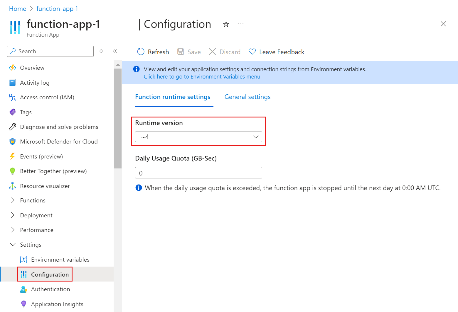 Como direcionar para versões do Azure Functions runtime Microsoft Learn