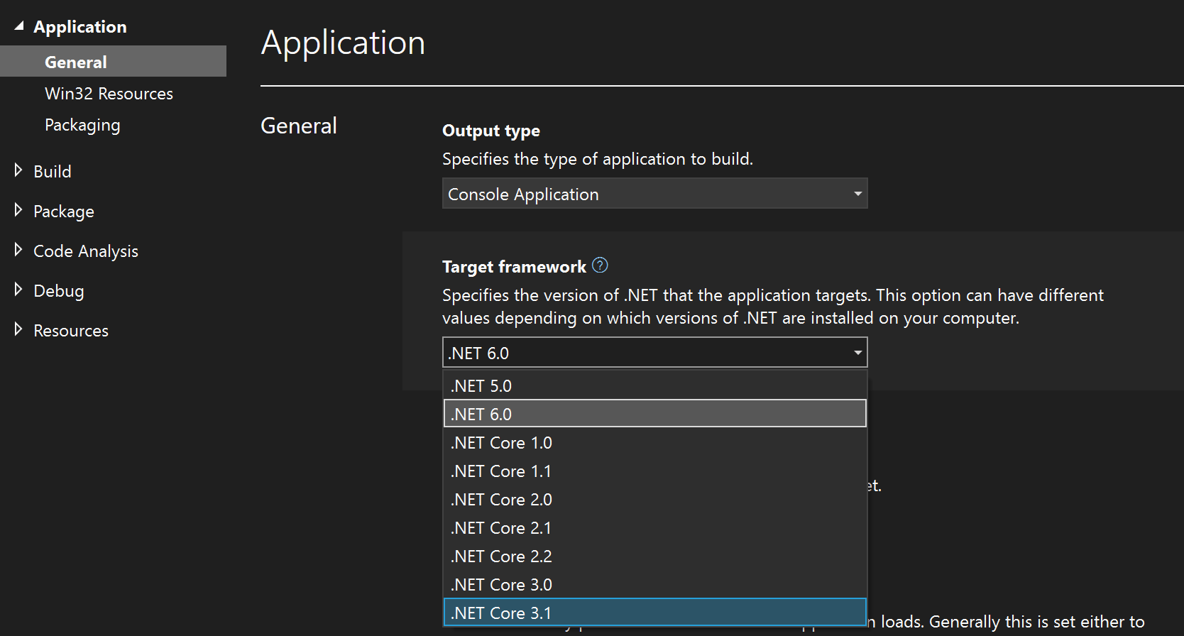 Troubleshoot Framework targeting errors Visual Studio